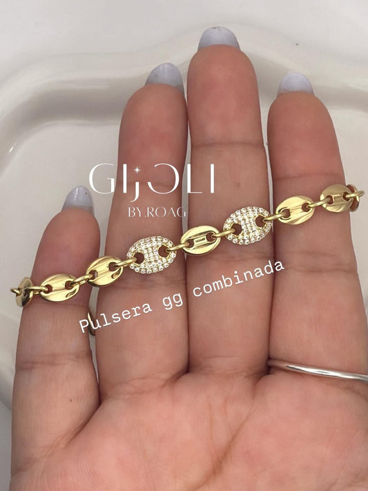 Pulsera GG Combinada