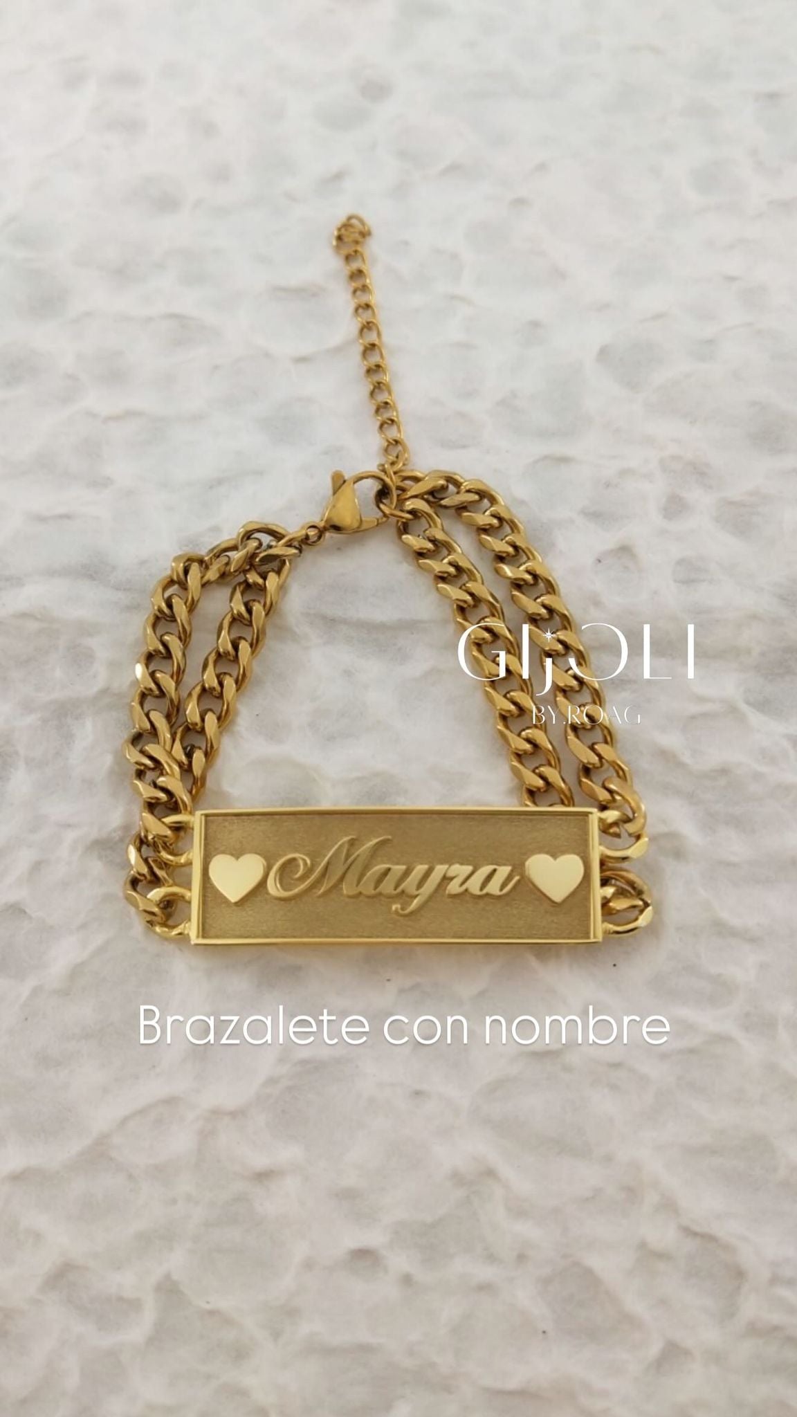 Valentino con Doble Cadena Cubana